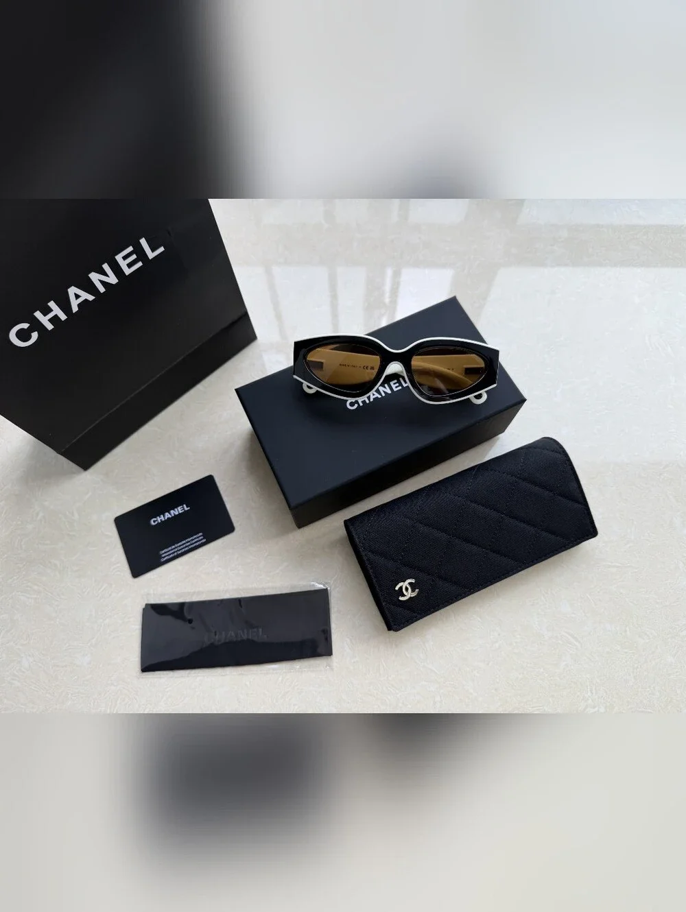 CHANEL cat eye
